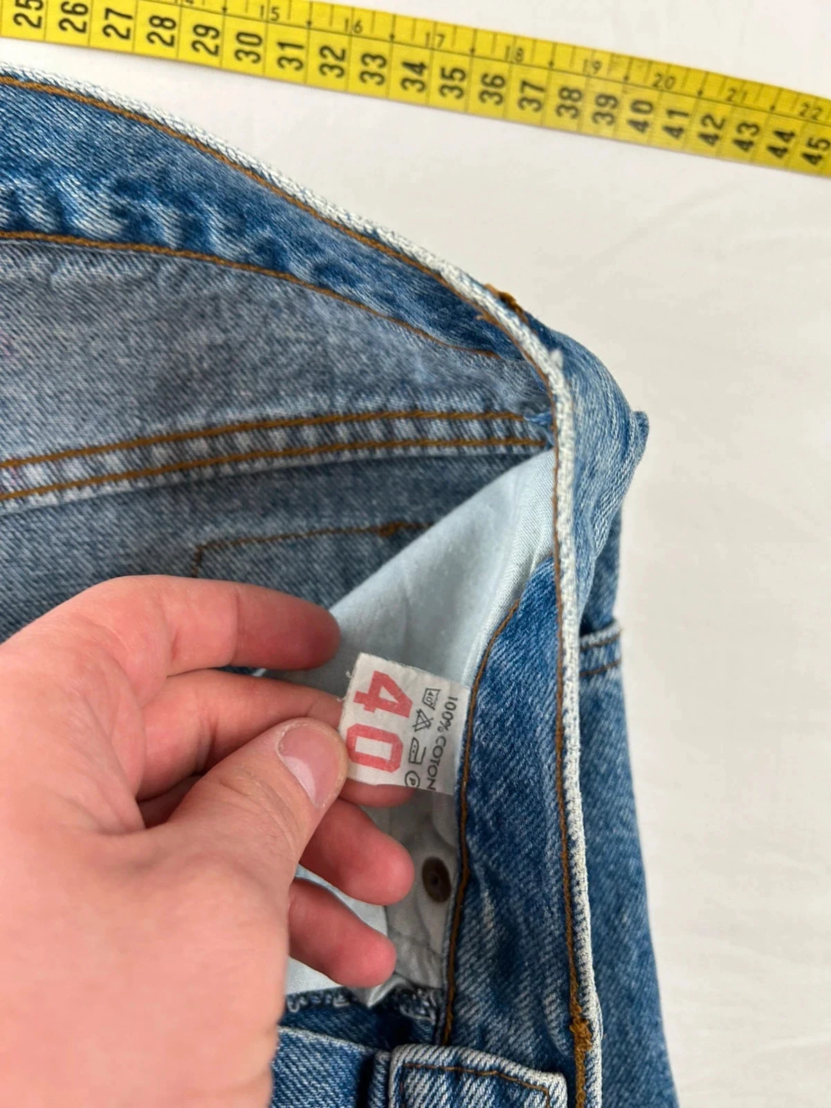 Authentic light blue Giancarlo jeans – photo 8
